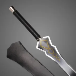 A 40-inch replica of Yuuki Konno’s sword from Sword Art Online, featuring a 30-inch stainless steel blade, leather-wrapped handle, and full-tang construction. Authentically detailed and balanced for display, cosplay, or gifting to anime fans.