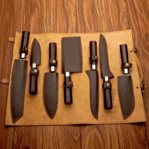 Chef Knife Set – Gastronome's Grace 7-Piece Collection