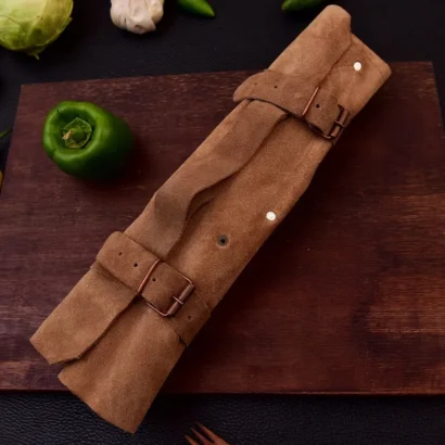Custom Damascus Knife Set 5-Piece Chef Knife Set