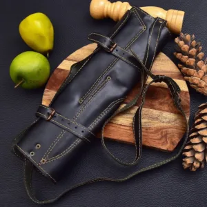 Twisted Elegance Hand-Forged Damascus Knife Set