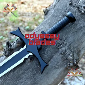 Manon Blackbeak Sword replica front view – Wind Cleaver cosplay prop