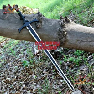 Manon Blackbeak Sword replica front view – Wind Cleaver cosplay prop