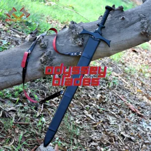Manon Blackbeak Sword replica front view – Wind Cleaver cosplay prop