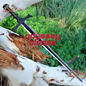 Manon Blackbeak Sword replica front view – Wind Cleaver cosplay prop