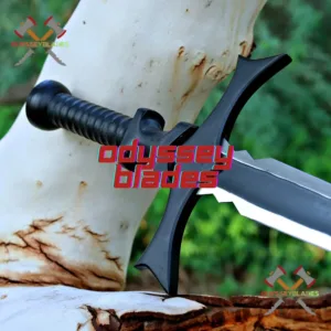 Manon Blackbeak Sword replica front view – Wind Cleaver cosplay prop