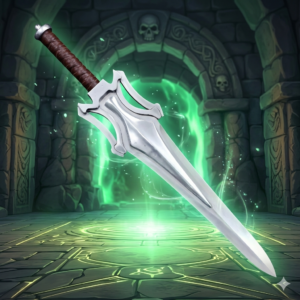 He-Man Power Sword Replica full view – Grayskull sword display